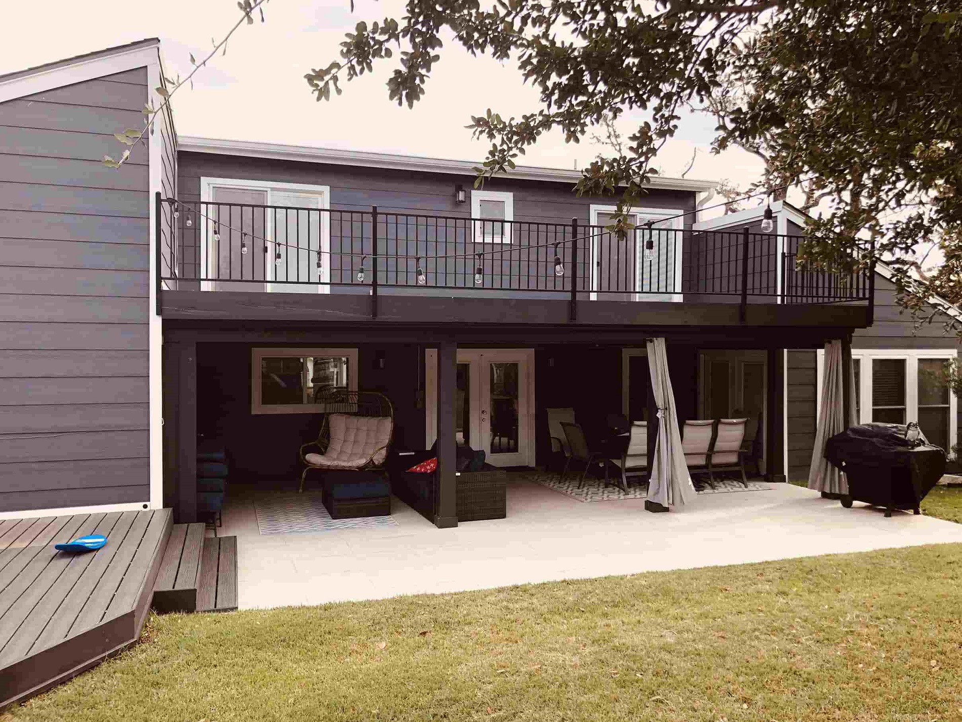 before pergola was added